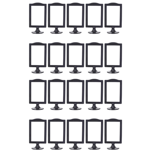 Double Sided Standing Picture Frames 4 x 6 Inch Pedestal Photo Frame