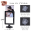 Double Sided Standing Picture Frames 4 x 6 Inch Pedestal Photo Frame 4