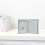 Double Picture Frame 4X6in Grey Photo Frames Wooden Hinged Folding 2