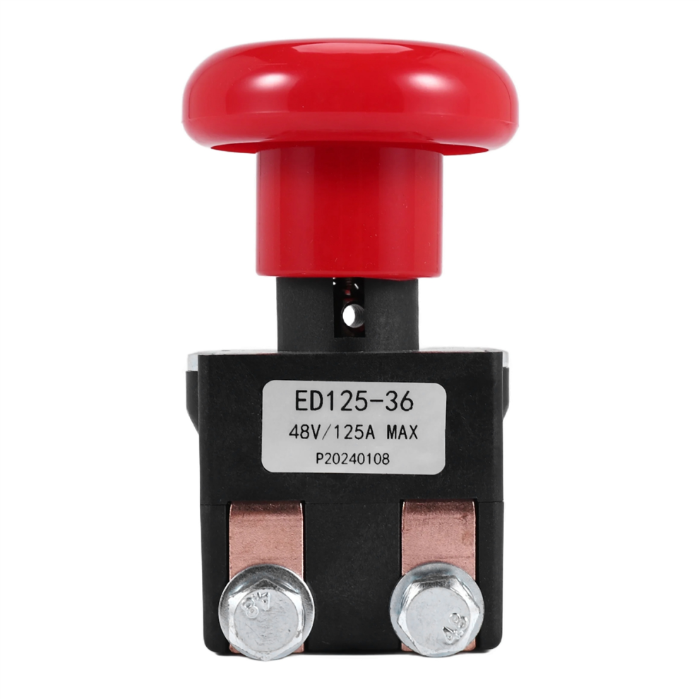 Ed125-36 48V 125A Emergency Disconnect Stop Switch For Ez30 4714171573855