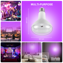 Lâmpada UV Ultravioleta E26 15W Luz Negra Decoração para Festa DJ em Casa