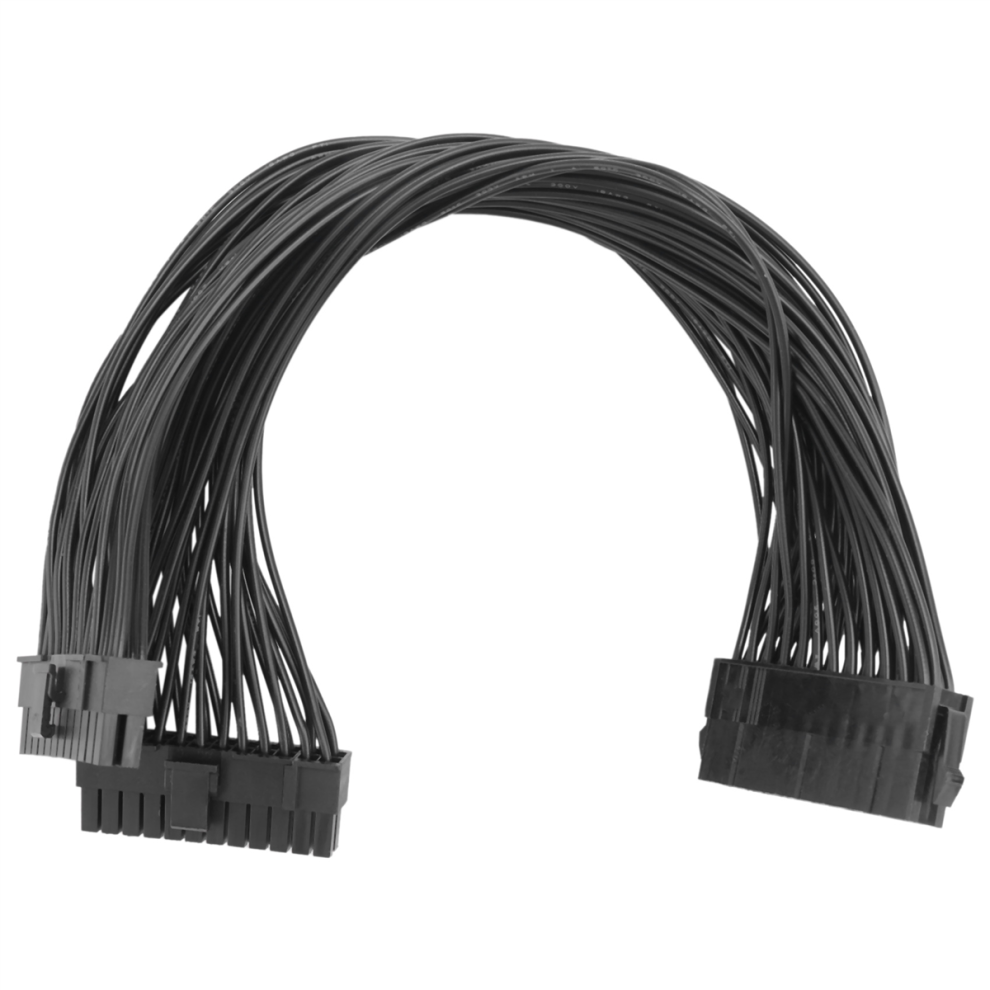 Dual Psu Power Supply 24-Pin Atx Cable, For Atx Motherboard Cable 4714171582727