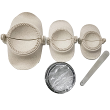 Conjunto para fazer bolinhos e moldes para empanadas