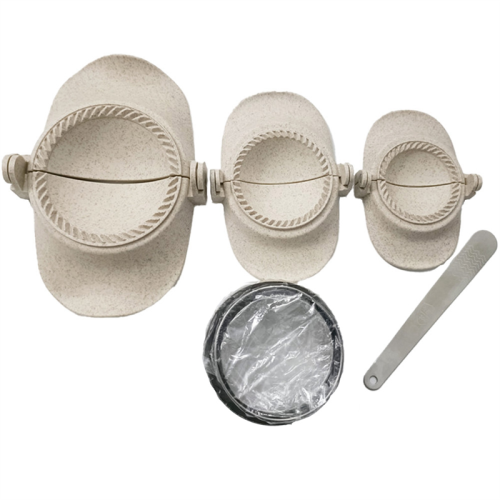 Conjunto para fazer bolinhos e moldes para empanadas