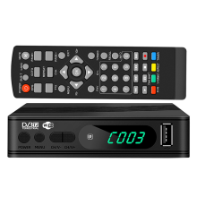 DVB-T2 TV-Tuner, terrestrischer und Satelliten-TV-Empfänger, EU-Stecker