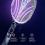 Mata-moscas elétrico 2500V 2