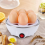 Electric Egg Cooker Boiler Maker Double Layer Egg Maker,EU Plug 4