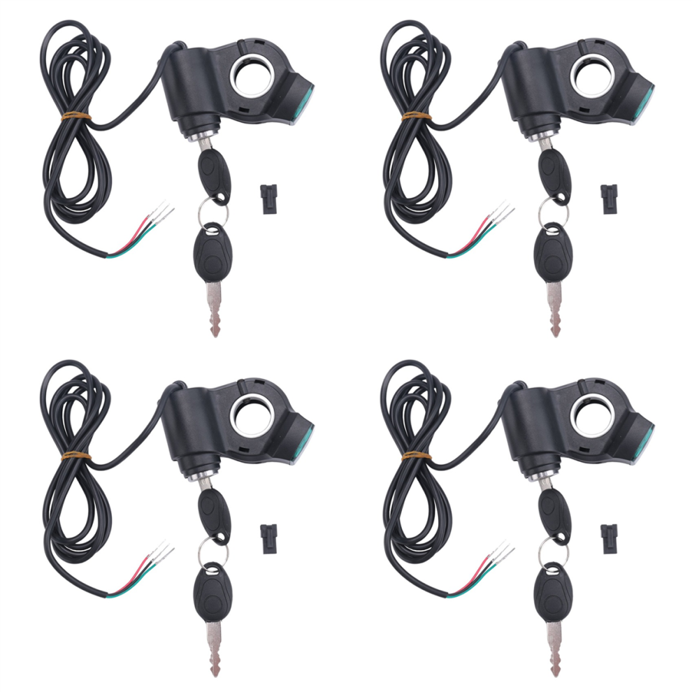 Electric Scooter Ignition Lock Key Accessories For Black 4714171585834