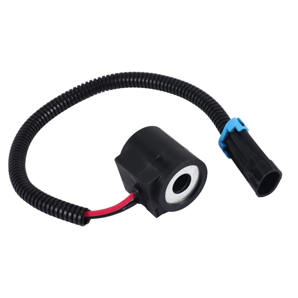 Engine Solenoid Valve 6309311 Coil /Connector For Loaders Black 4714171587111