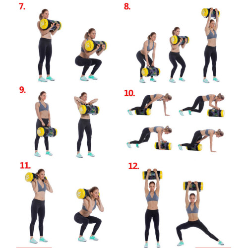Fitness Training Sand Bag High Intensity Exercises Power Bag 5Kg 1