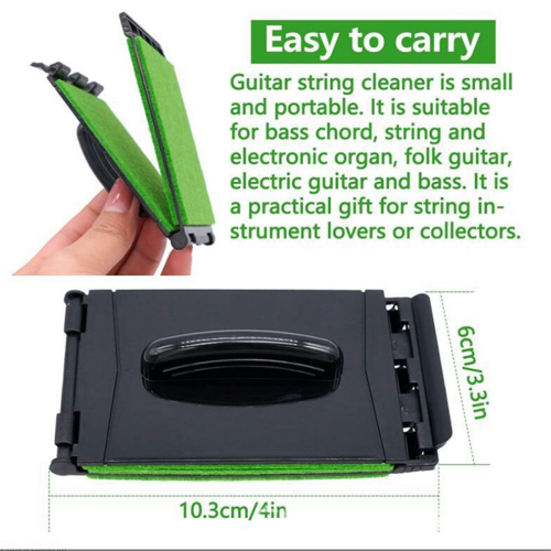 Fingerboard Cleaner, String Cleaner Guitars, String Scrubber 1