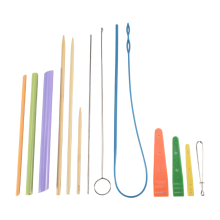 Fabric Tube Turning and Threading Tool Includes Drawstring Threader