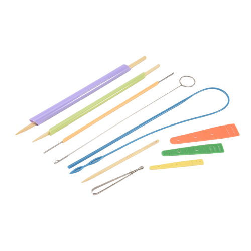 Fabric Tube Turning and Threading Tool Includes Drawstring Threader 2