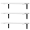 Floating Shelves,Wooden Floating Shelves for Wall Decor,White 1