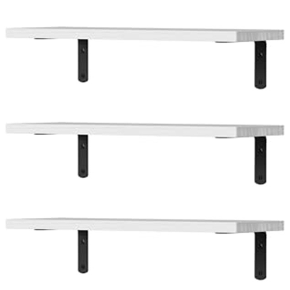 Floating Shelves,Wooden Floating Shelves For Wall Decor,White 4714171504330