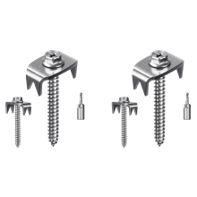 Fence Nails for Softwood, Reusable Wire Fence Staples Screws