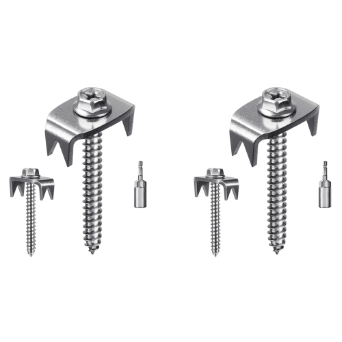 Fence Nails for Softwood, Reusable Wire Fence Staples Screws