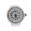Finger Ring Watch Chic White Rhinestone For Ladies 4