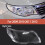 Para capa de lente de farol de carro esquerda de 2009-2012 3