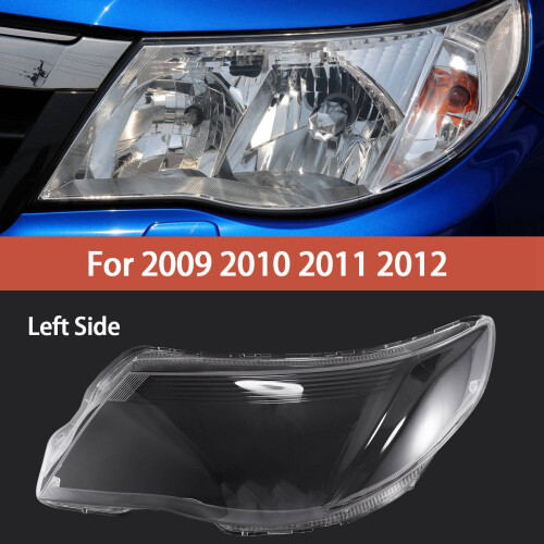Para capa de lente de farol de carro esquerda de 2009-2012 1