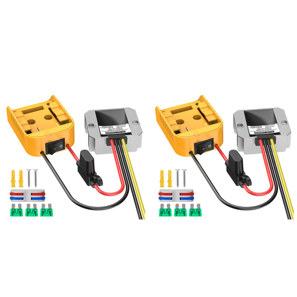 For 18V/20V Lithium Battery Adapter + Dc-Dc Step-Down Device 4714171527551