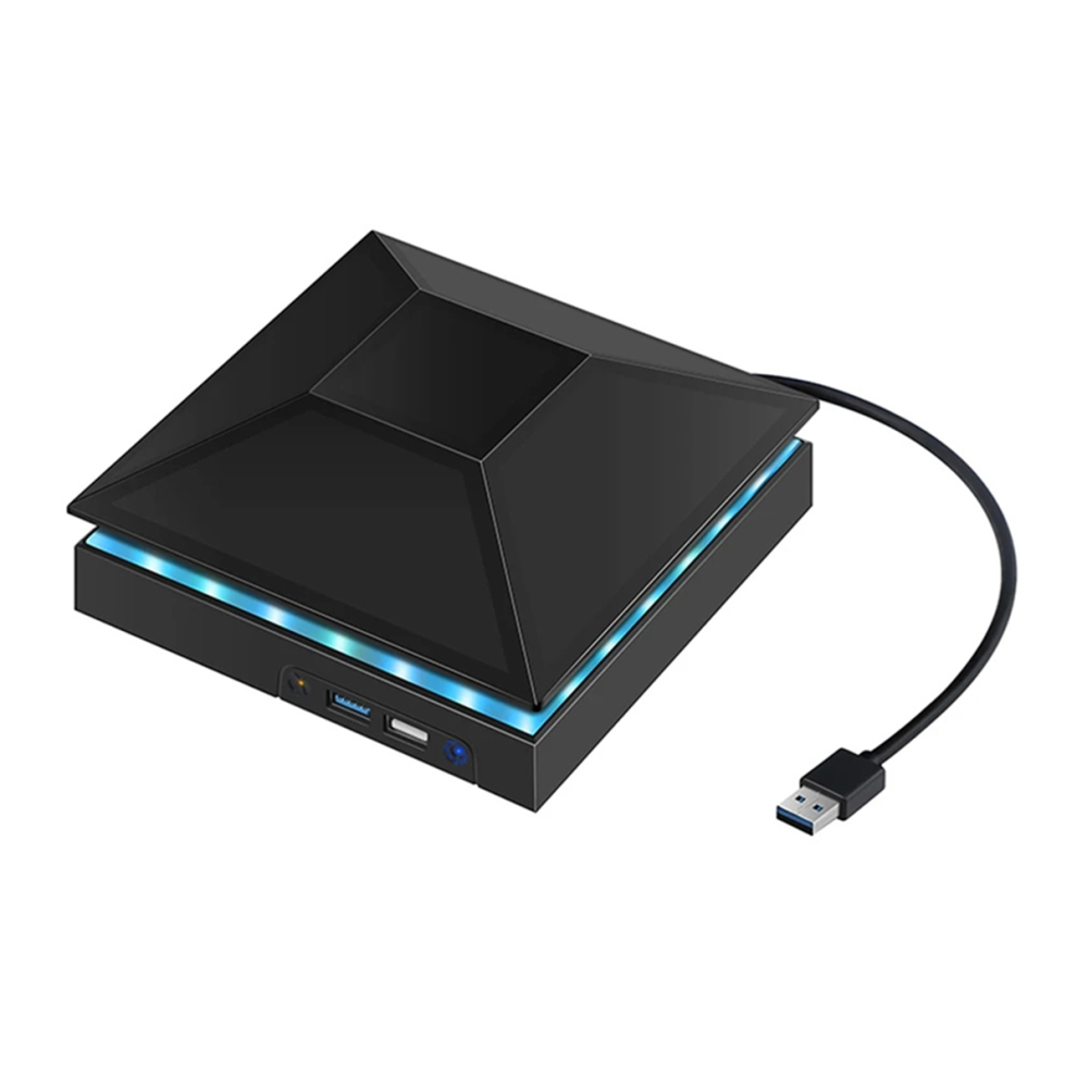 For Game Console Cooling Fan Top Dust Proof Cover Light 4714171530599
