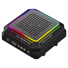 Para ventilador de resfriamento com RGB