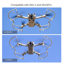 For Mini 3 Propeller Guard Landing Gear Extended Leg Wing Cover