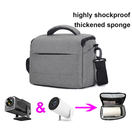 for HY320 Projector bag shockproof camera case Gray 1