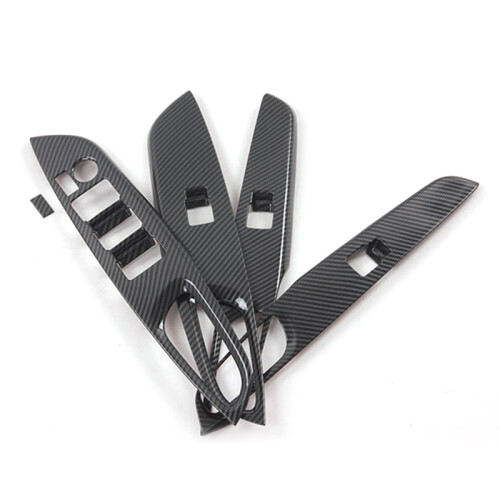for Vios Car Carbon Fibre Door Window Lift Switch Panel 1