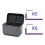 para câmera X5 Battery Box 360 2 baterias, 1 caixa de bateria 1