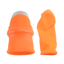 Gardening Silicone Thumb Knife with Finger for Fruits Vege-L