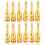 Goudgeplateerde bananenplug-aansluiting met open-schroeftype (6 paren, 12 pluggen) 1