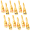 Goudgeplateerde bananenplug-aansluiting met open-schroeftype (6 paren, 12 pluggen) 2