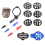 Golf Ball Marker,Color Line Markers Pens, Triple Track Plastic,Black 2