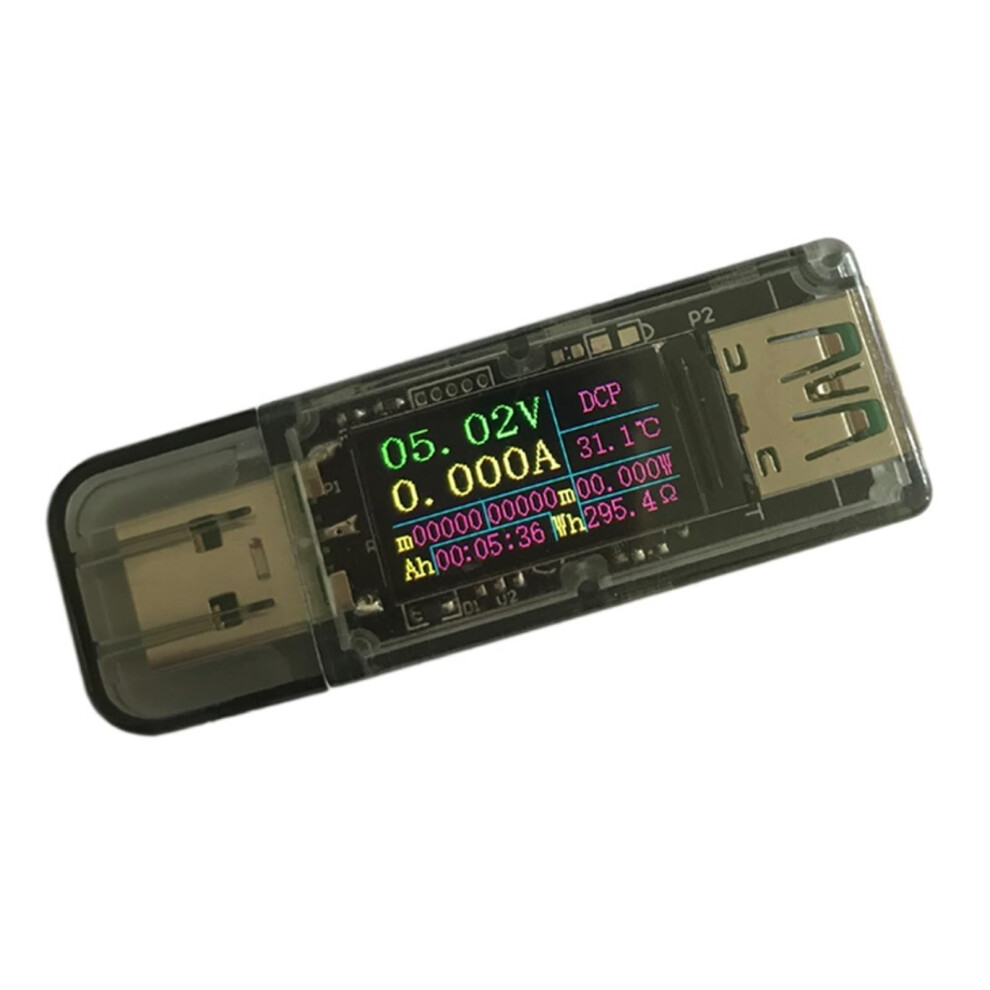 Usb Current Measurement, Dc Digital 30V 5A Usb Tester Voltage Current Power Capacity Meter Qc 2.0 3.0 Fcp Afc Dcp Detector Power Bank Charger Display 6493810309960
