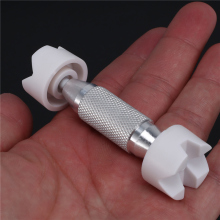 Suporte para reparo de feixe de som de guitarra prata + branco
