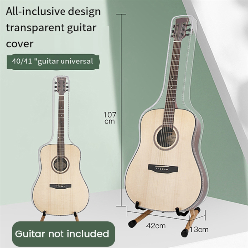 Guitar Dust Cover Transparent Translucent Dust-Proof Waterproof 2