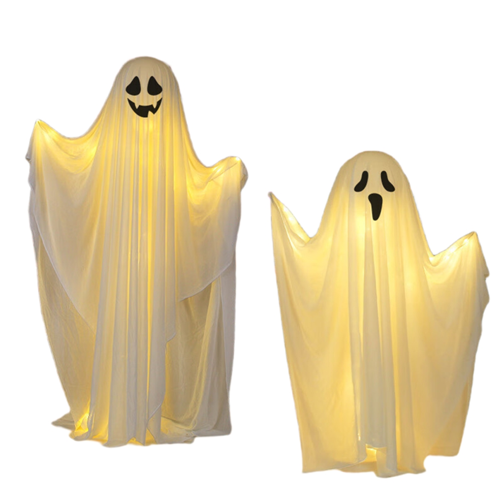 Halloween Decorations Ghosts with LED Lights for Porche Yard-image-OPC-PJ57NJM-NEW