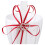 Guest Book with Pen Holder Sets with Diamonds Love Shape-Red+White 3
