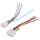 Chicote para // Adaptador de fio 1 par de cabo conector 3