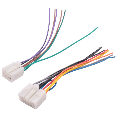 Chicote para // Adaptador de fio 1 par de cabo conector 2