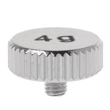 Headshell 4G Shell Weight Plataforma giratória de metal, prata