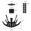 Almofadas de capacete seladas com esponja para capacete de bicicleta com almofadas internas - SK-206, pretas 3
