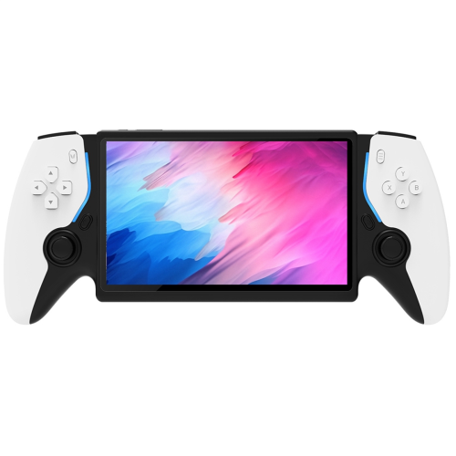 HC8000 7inch Screen Retro Handheld Game Console 64G 15000 White