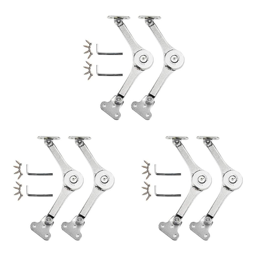 Heavy Duty Hinge Lid Support Hinge For Cabinet Kitchen Wardrobe 2 Pcs 4711610377760