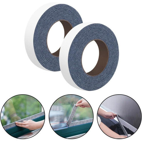 Water storage felt strip for windows, thick design, to avoid overflow problems 2