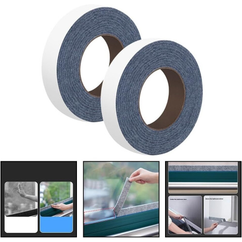 Water storage felt strip for windows, thick design, to avoid overflow problems 1