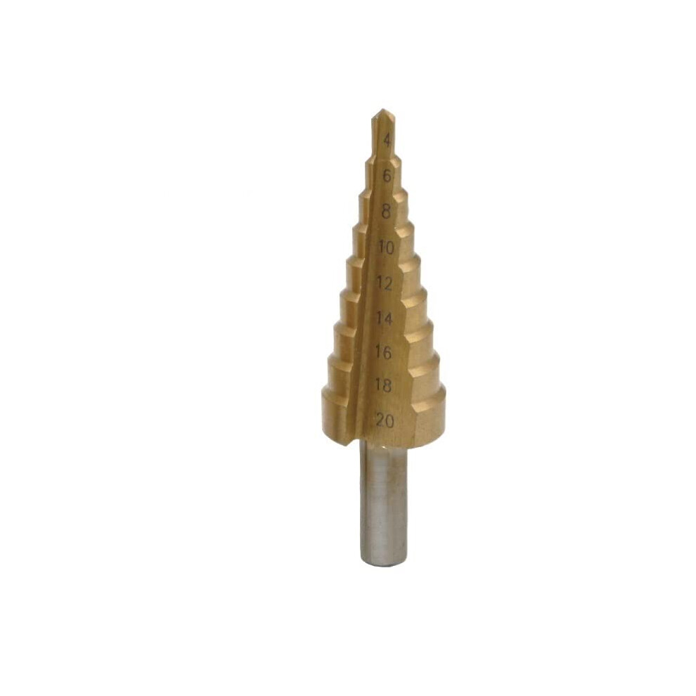 412 Mm 420 Mm 432 Mm Hss4241 Steel Large Step Cone Titaniumcoated Metal Drill Cutting Tool Set Hole Drill Kit (1Pc 420Mm) 6493810310478