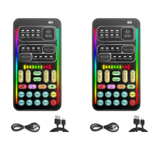 I9 Voice Changer Multiple Audio Effect Bluetooth Live Sound Cards